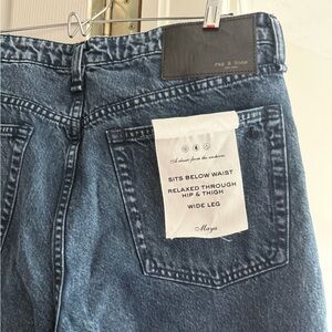 Rag and Bone Maya High Rise Ankle Wide Leg Jeans - NWT size 30